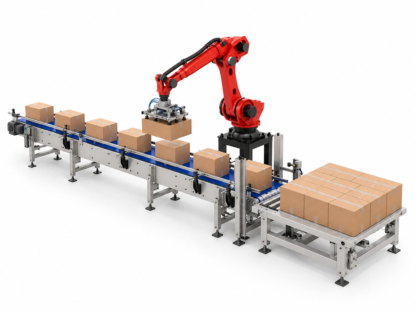Robot preparazione strato