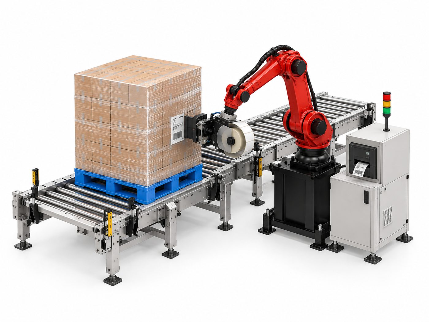 Etichettatrice robotizzata per pallet